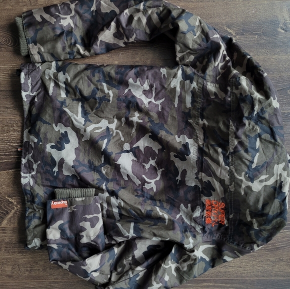 SuperDry Camo Windbreaker - Picture 3 of 3
